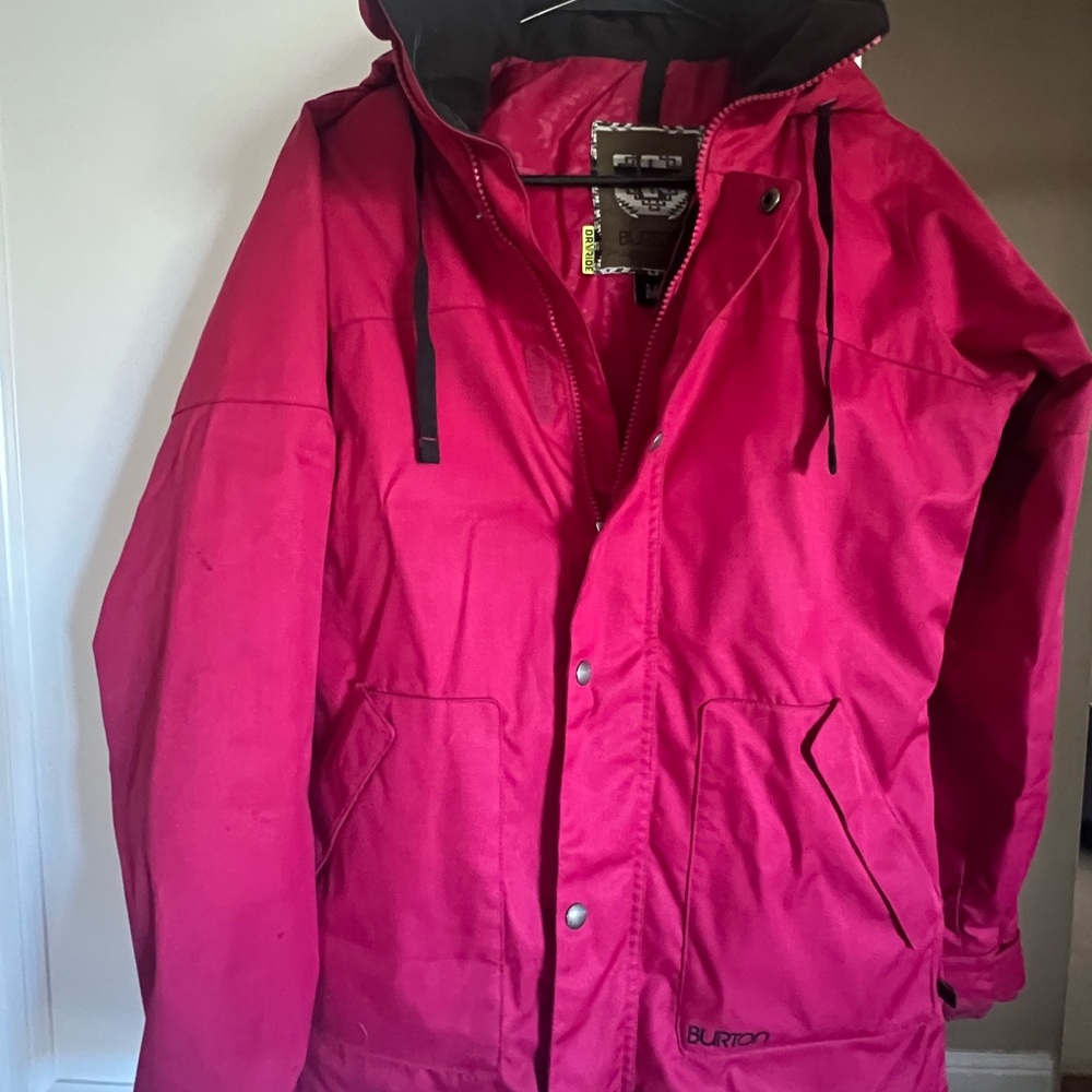 Burton Pink and Black Jacket
